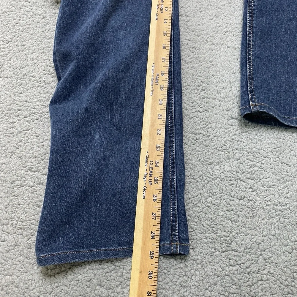 UB Tech Jeans Men 40x32 Blue Denim Med Wash Straight Stretch Comfort Classic